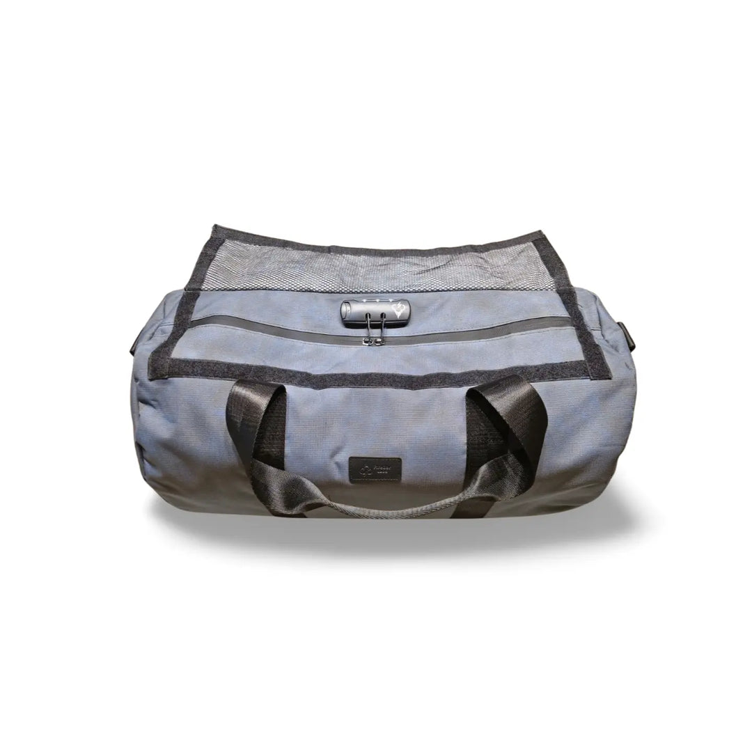 Essential Smell Proof Max Duffle Bag - Fashionable, Discreet + Hidden Lock (FireBar Labs x PBAL)