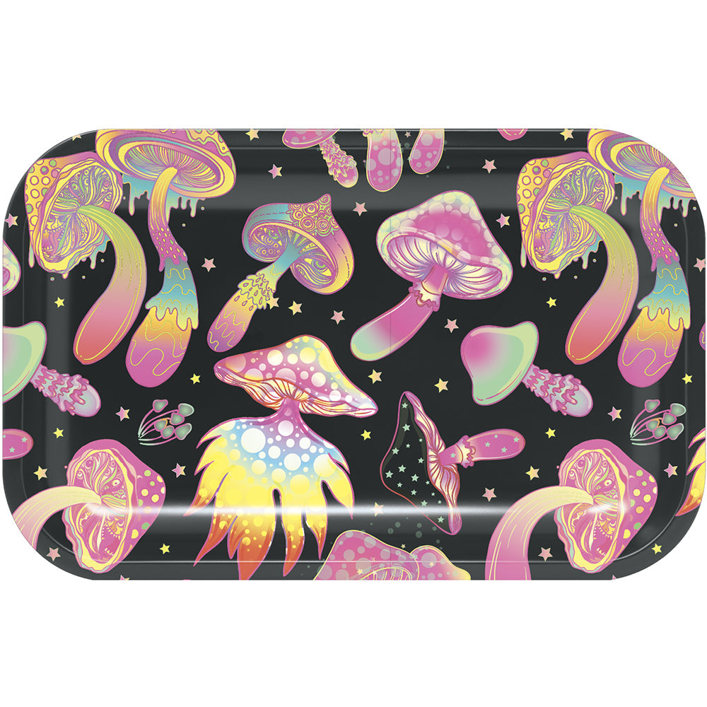 Dancing Shrooms Rolling Tray small