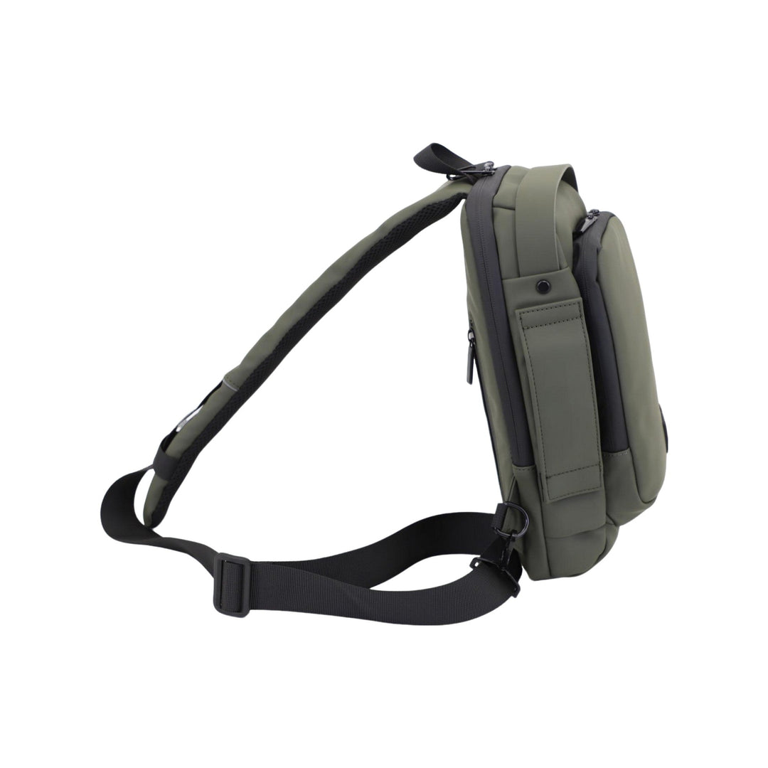 Executive Tech Smell Proof Crossbody w/USB-C Fast Charge Port + Hidden Lock (FireBar Labs x PBAL)