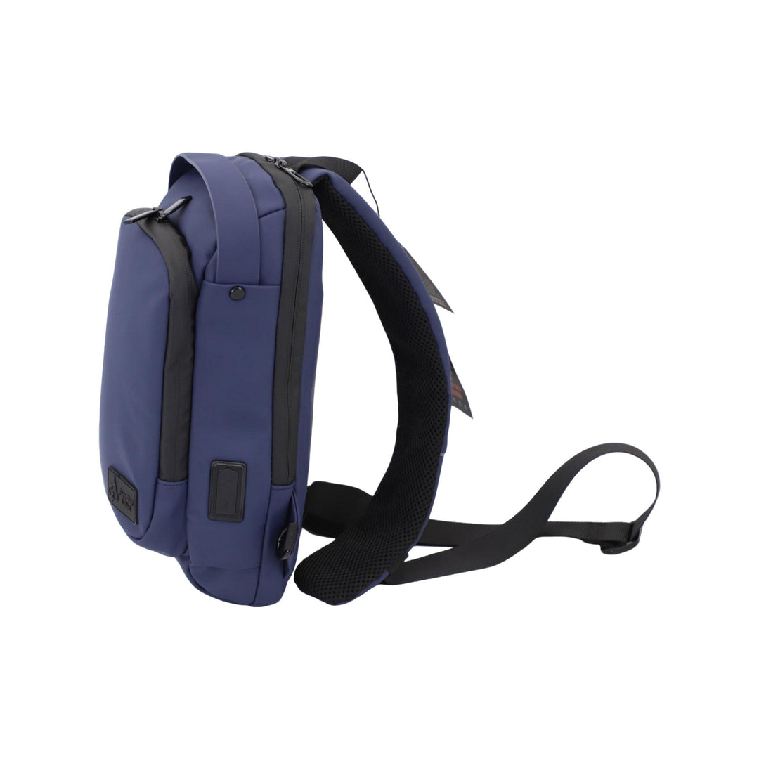Executive Tech Smell Proof Crossbody w/USB-C Fast Charge Port + Hidden Lock (FireBar Labs x PBAL)