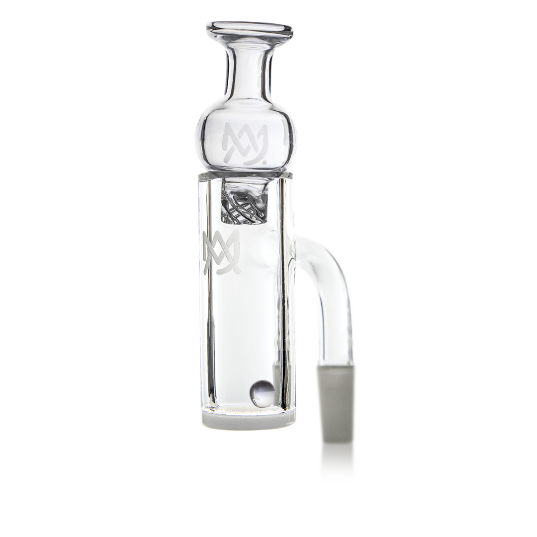 mj arsenal premium full weld cold start quartz banger opaque