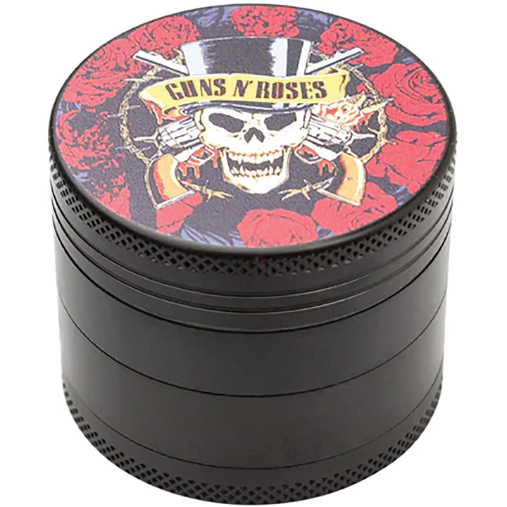 GUNS N' ROSES Skull & Pistol Black Grinder