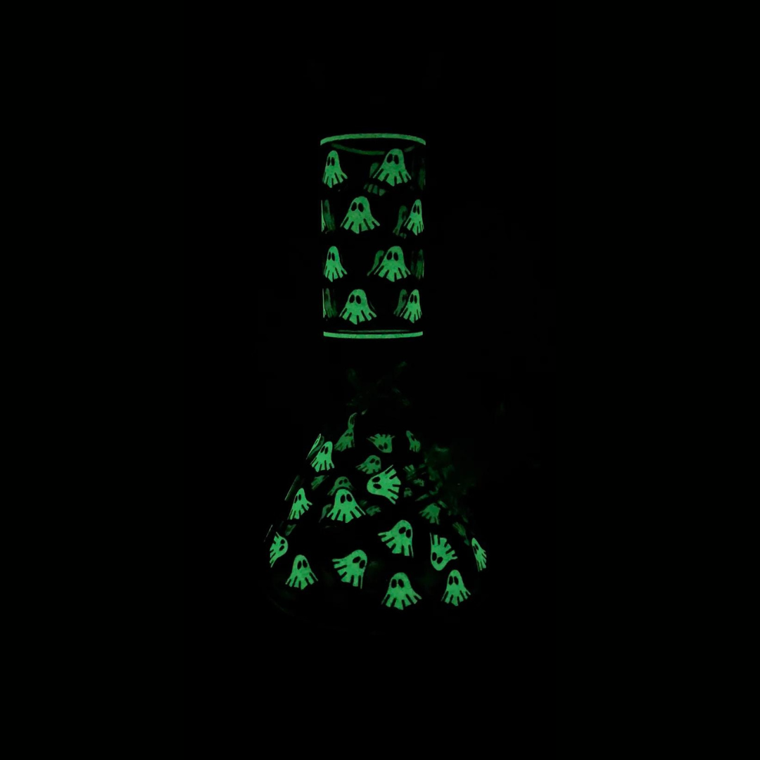 Ghoul Water Pipe - Glow in the Dark (10")