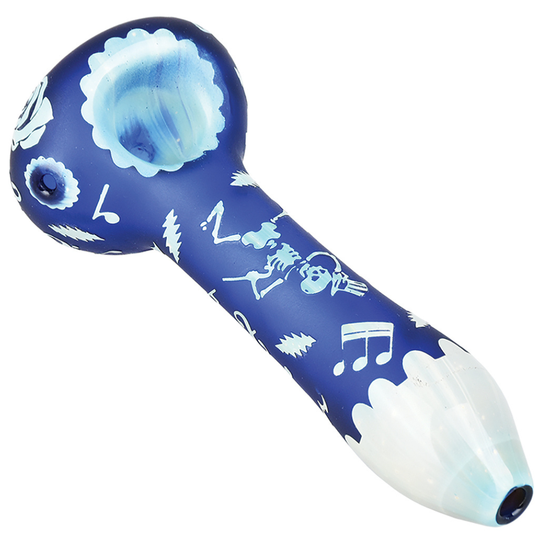 Grateful Dead x Pulsar Ethereal Music Etched Spoon Pipe