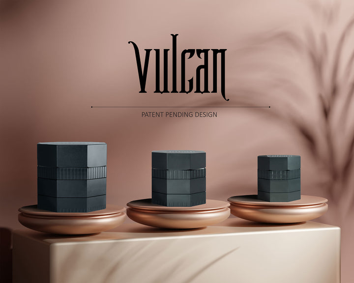 Vulcan 4-Piece Grinder 1.8" (Gun Metal)