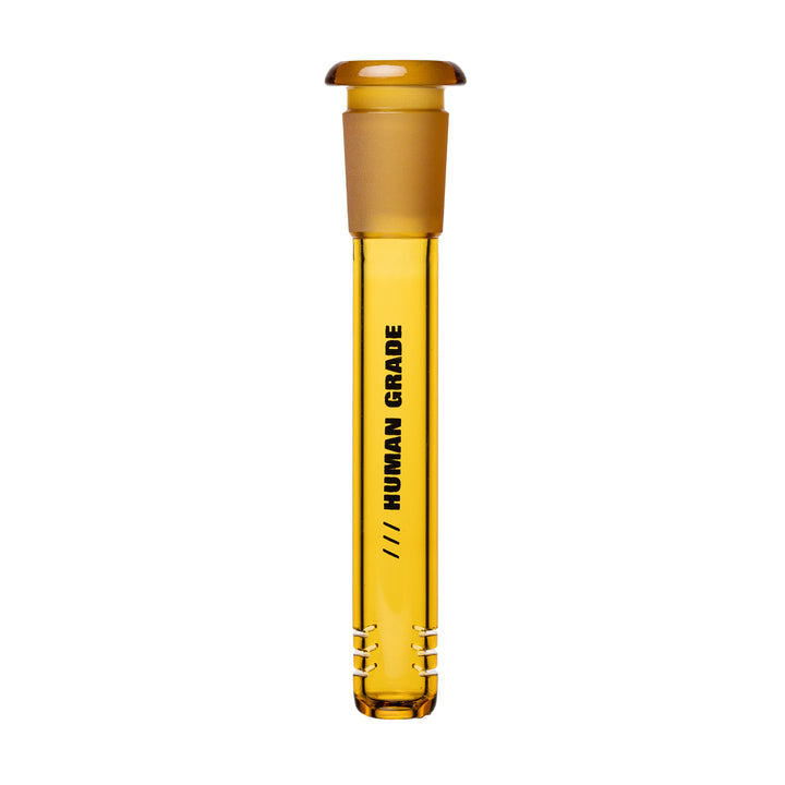 Human Grade 4" Yellow Downstem (14mm)