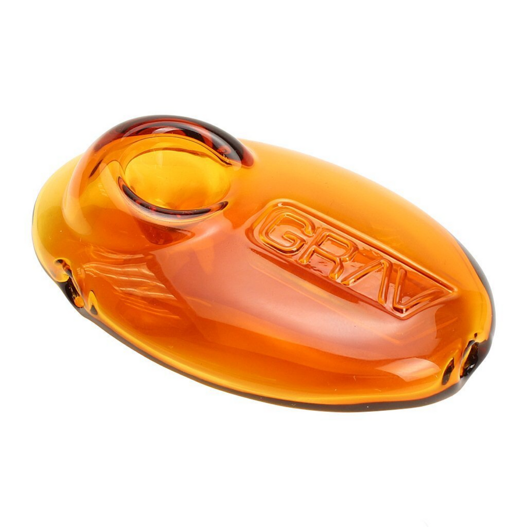 grav pebble spoon hand pipe