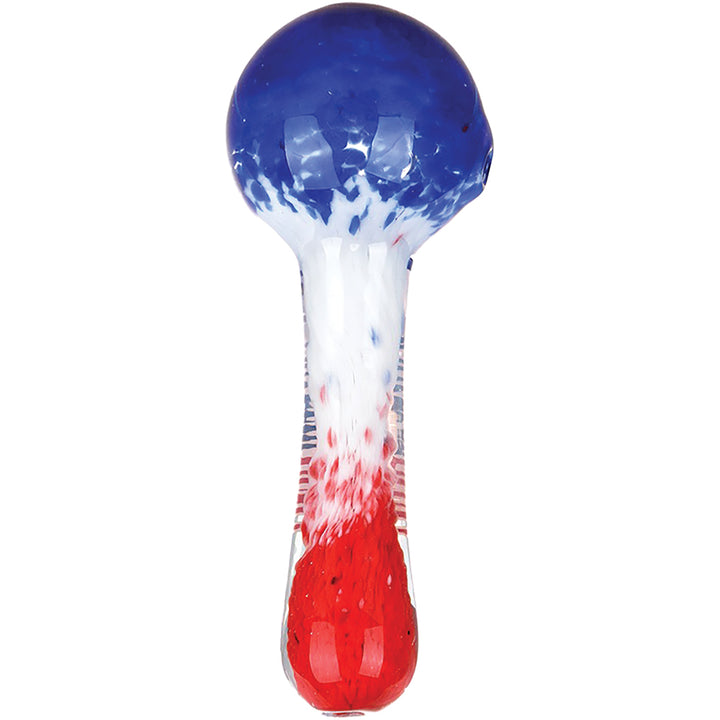 Grateful Dead Frit Glass Spoon Hand Pipe