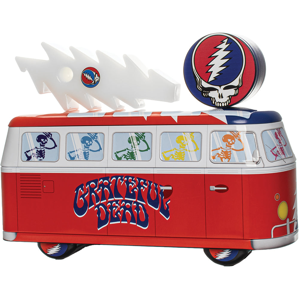 Grateful Dead 'Smoker Kit' with Lightning Bolt Hand Pipe and SYF Grinder