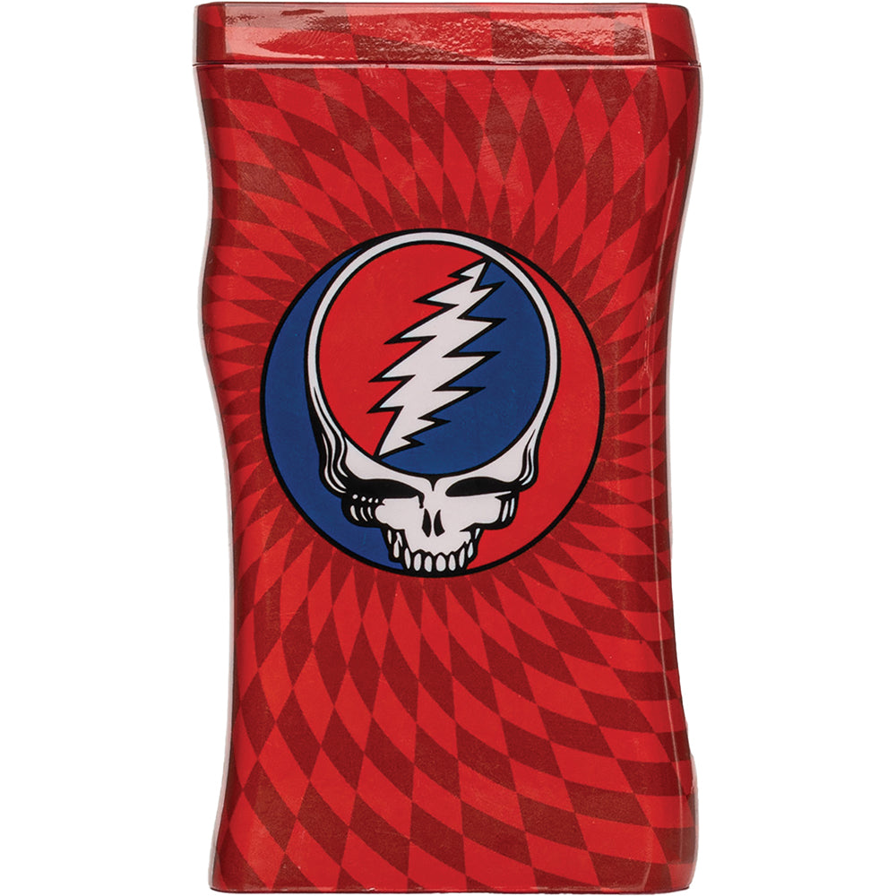 Grateful Dead 'Steal Your Face' Dugout with Glass Chillum