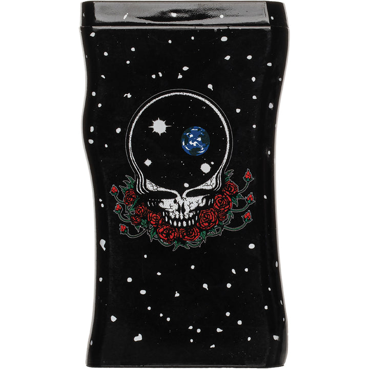 Grateful Dead 'Space Your Face' Dugout with Glass Chillum