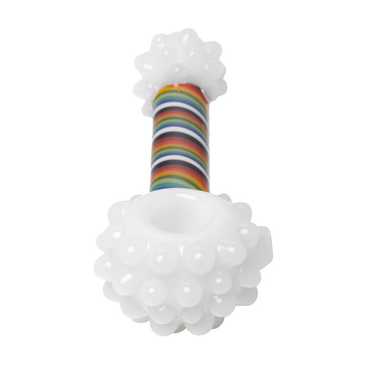 Human Grade Rainbow Spoon Hand Pipe