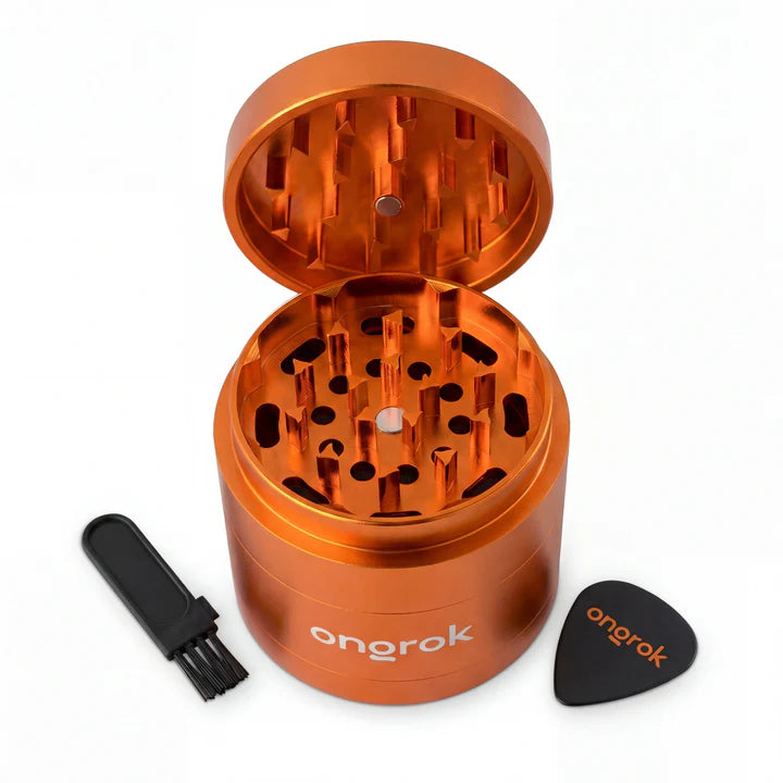 Ongrok 4-Piece EZ Grinder 2.5" (Orange)