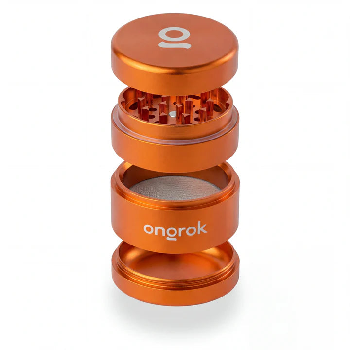 Ongrok 4-Piece EZ Grinder 2.5" (Orange)