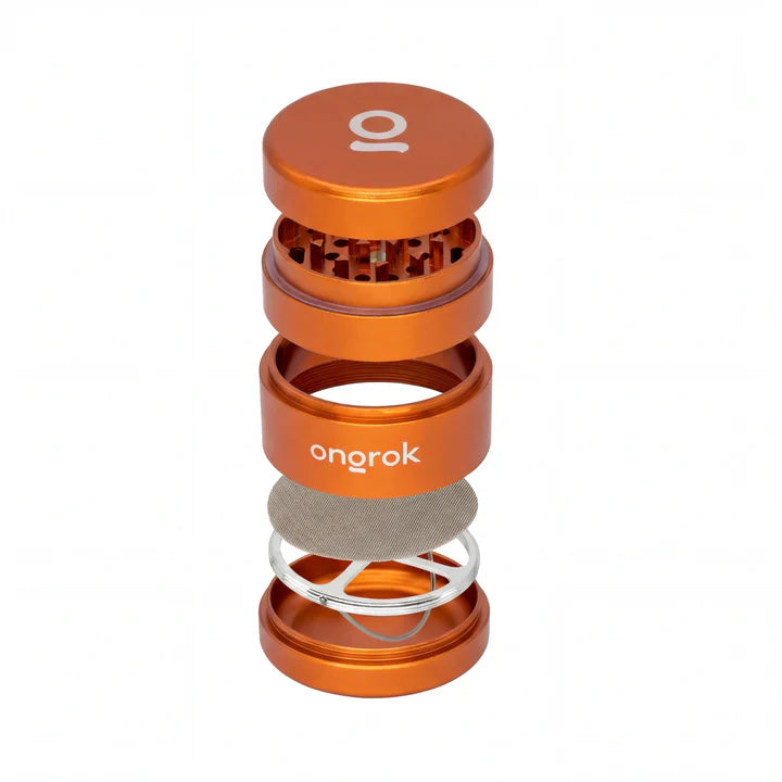 Ongrok 4-Piece EZ Grinder 2.5" (Orange)