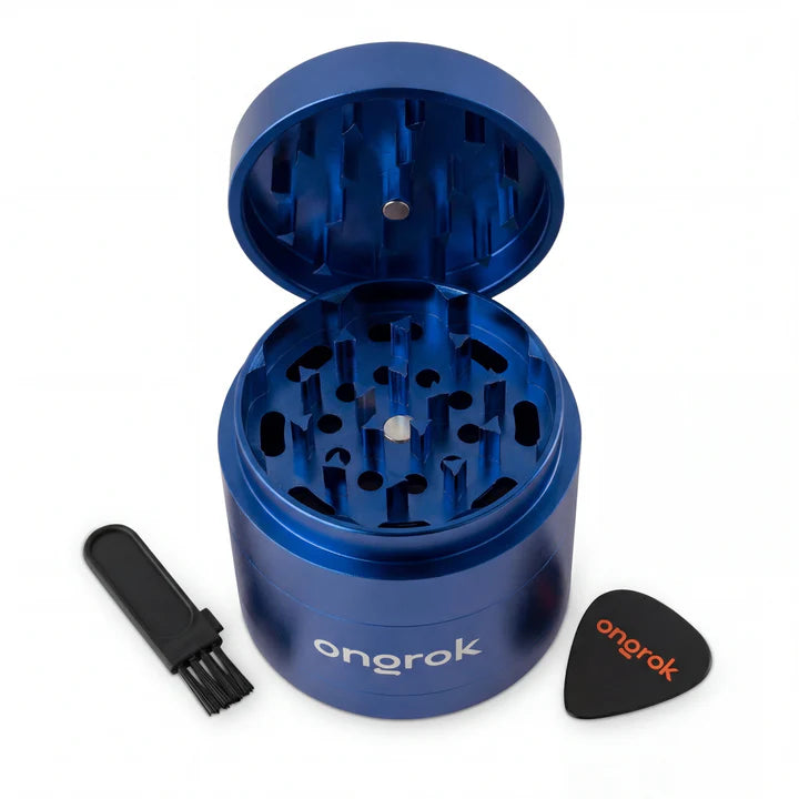 Ongrok 4-Piece EZ Grinder 2.5" (Blue)