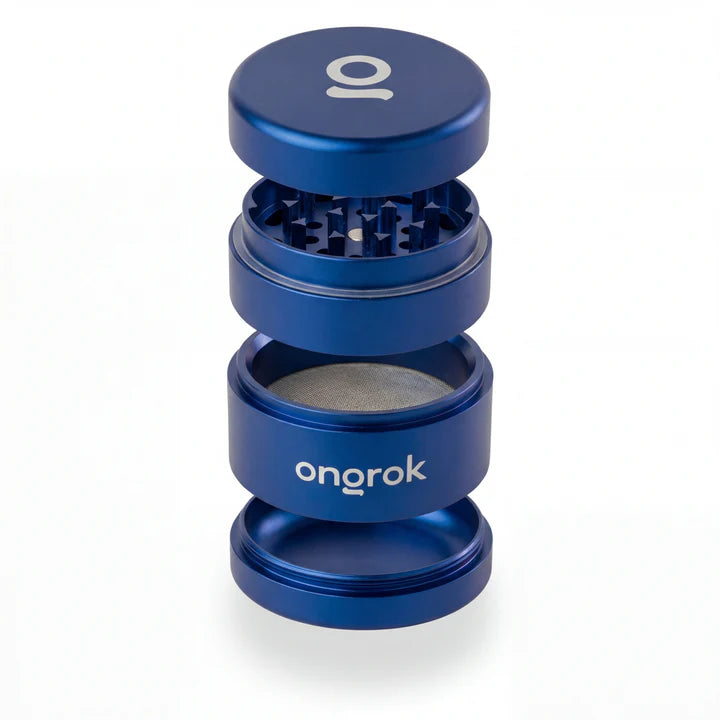 Ongrok 4-Piece EZ Grinder 2.5" (Blue)