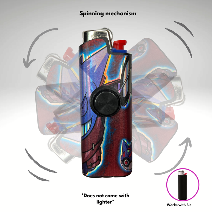 Fidget Spinner Lighter Case (Gengara)