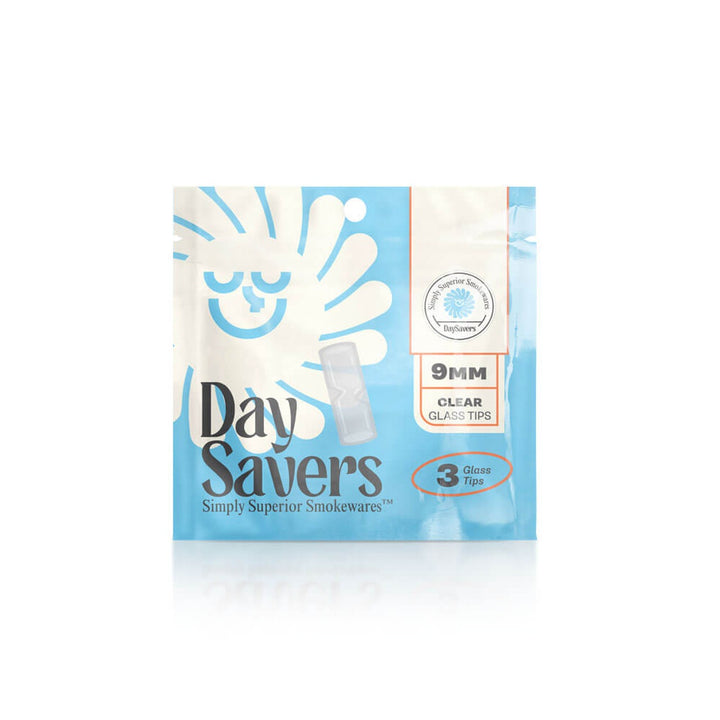 DaySavers Glass Filter Tips (9mm) (60 tips)