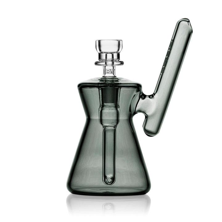 grav hourglass pocket bubbler smoke