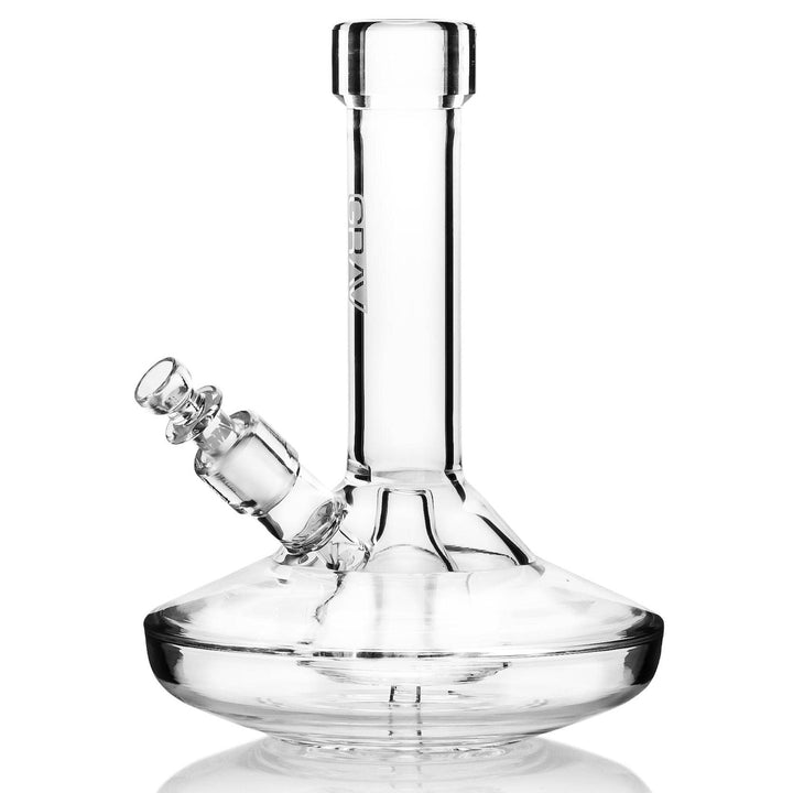 Grav® 8” UFO Shaped Wide Base Beaker Bong