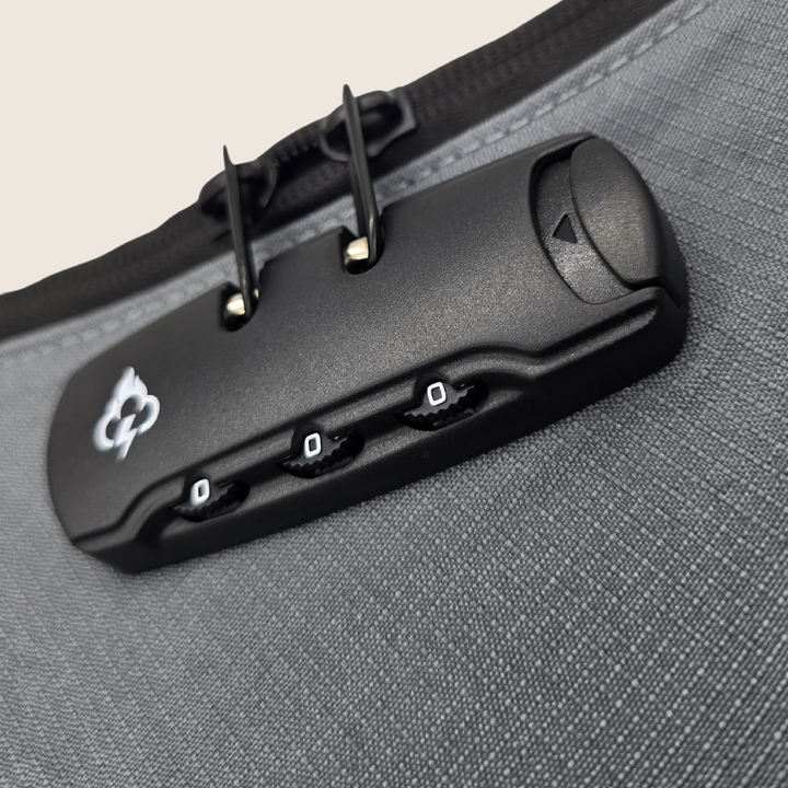 Essential Smell Proof Crossbody Bag - Fashionable, Discreet + Hidden Lock (FireBar Labs x PBAL)