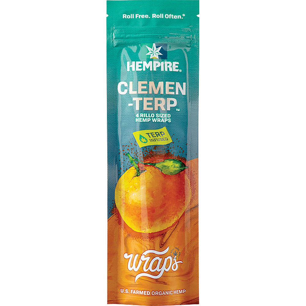 Hempire Clementine Hemp Wraps (60 count)