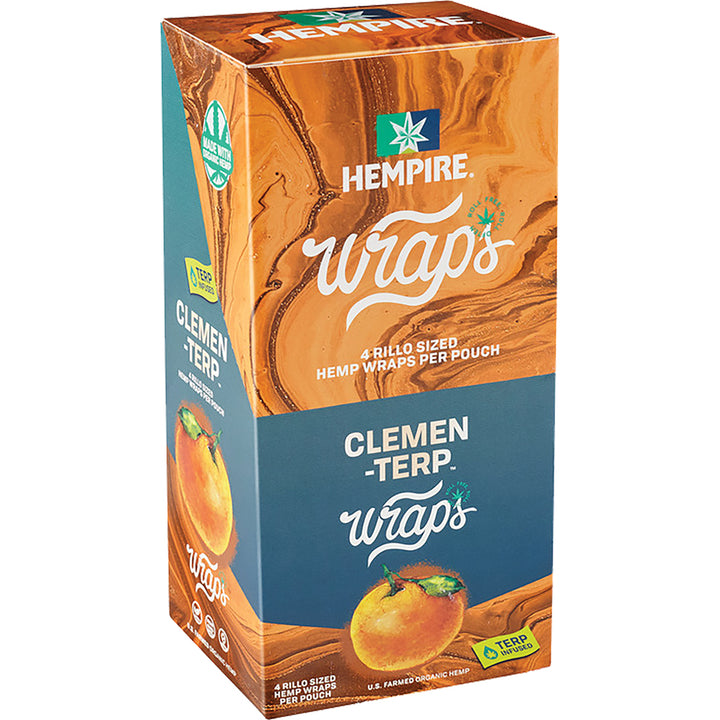 Hempire Clementine Hemp Wraps (60 count)