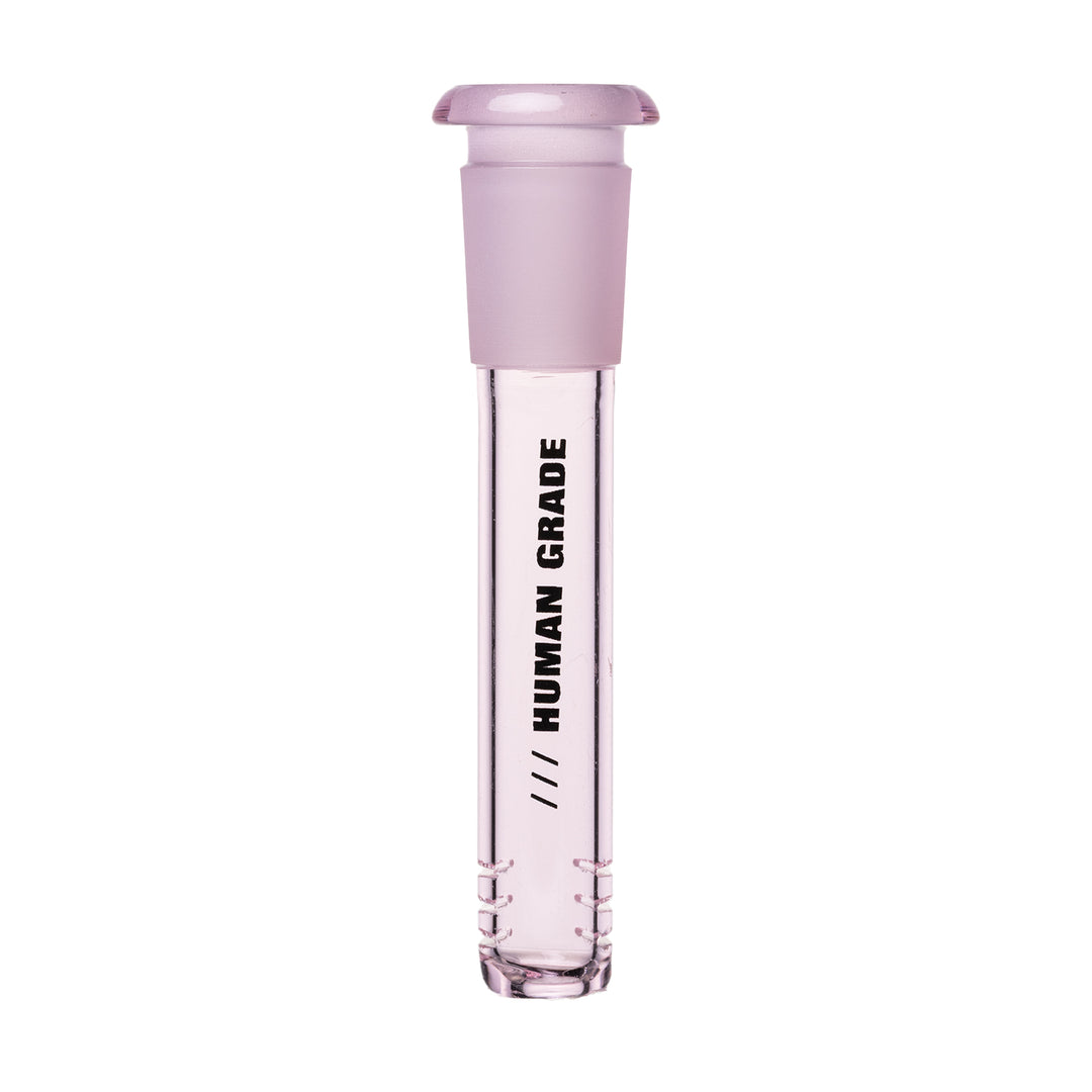Human Grade 4" Pink Downstem (14mm)