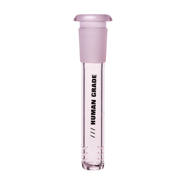 Human Grade 4" Pink Downstem (14mm)