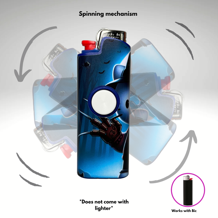 Fidget Spinner Lighter Case (Hello Freddy)