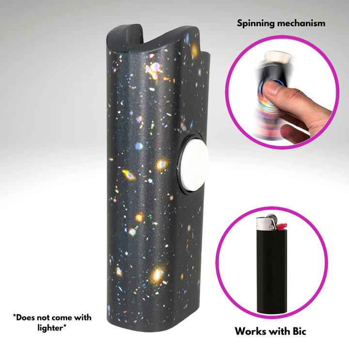 Fidget Spinner Lighter Case (Hubble Space)