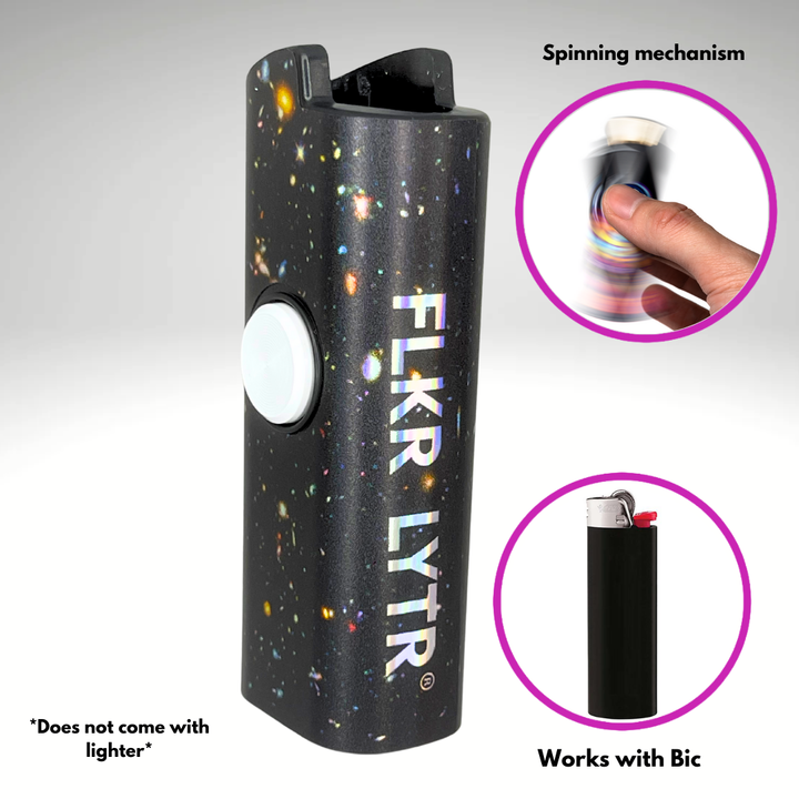 Fidget Spinner Lighter Case (Hubble Space)