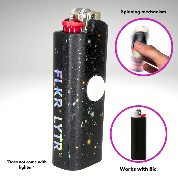 Fidget Spinner Lighter Case (Hubble Space)