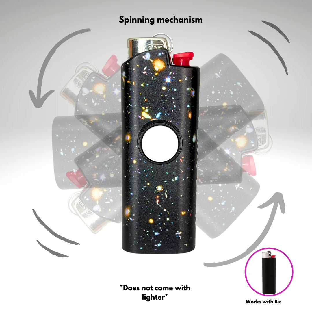Fidget Spinner Lighter Case (Hubble Space)