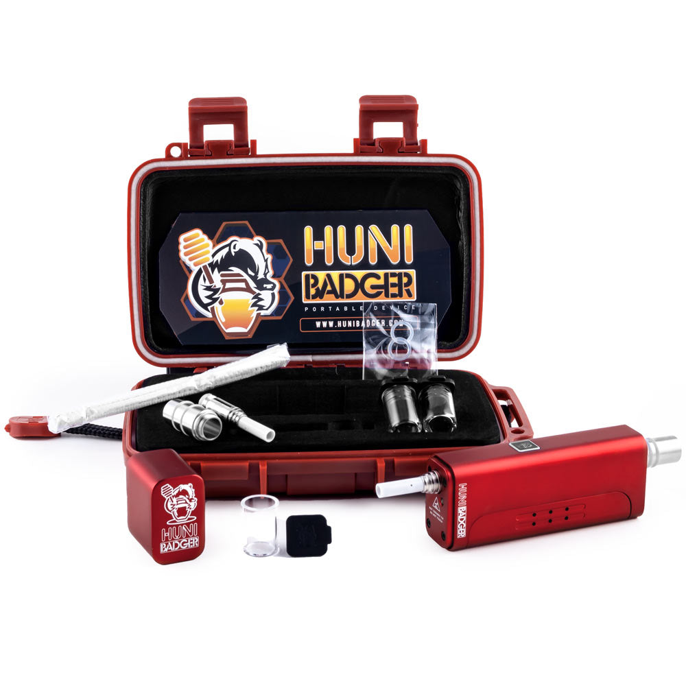 Huni Badger Portable Device Crimson Red Huni Badger Portable Device Crimson Red