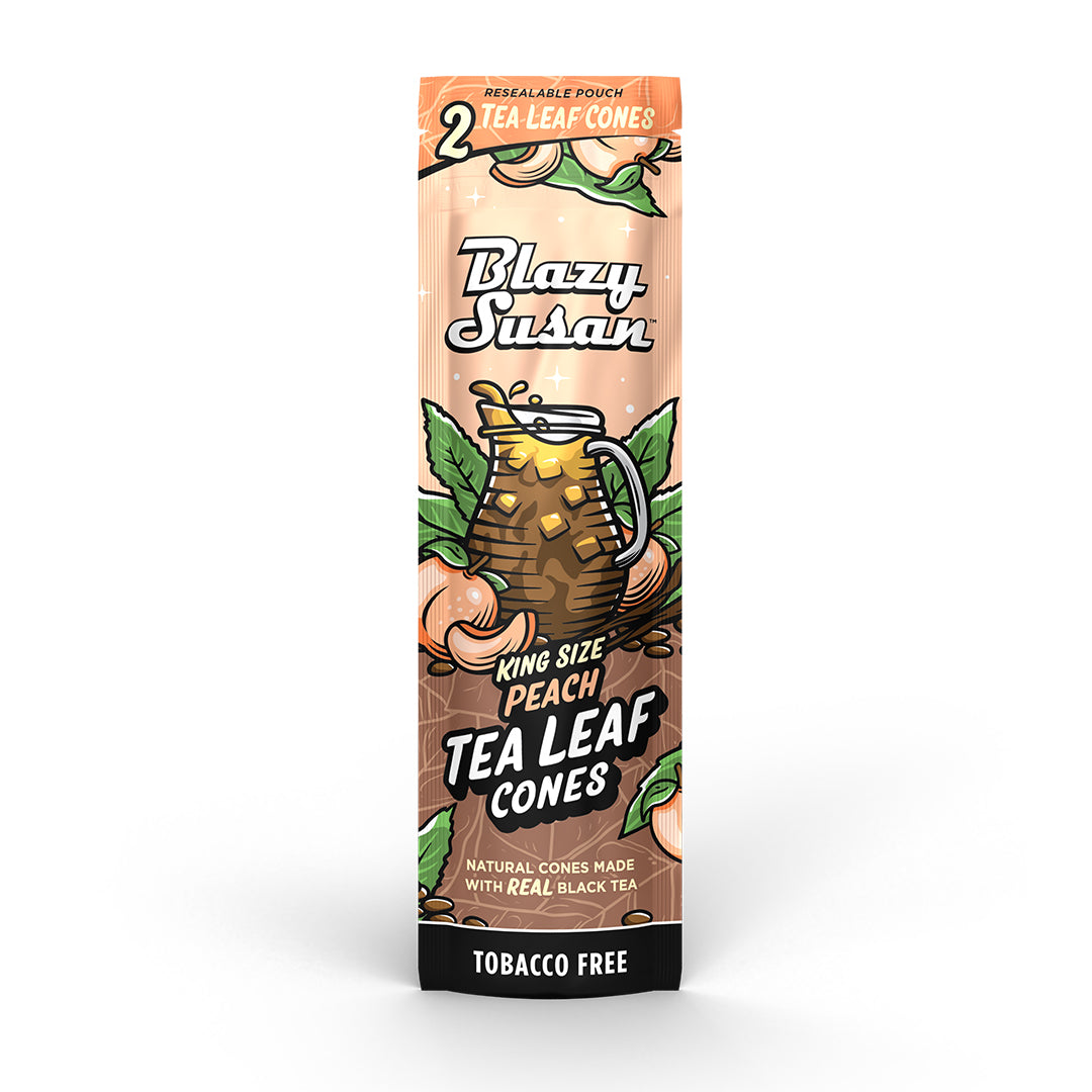 Blazy Susan Peach King Size Cones (20 Cones)