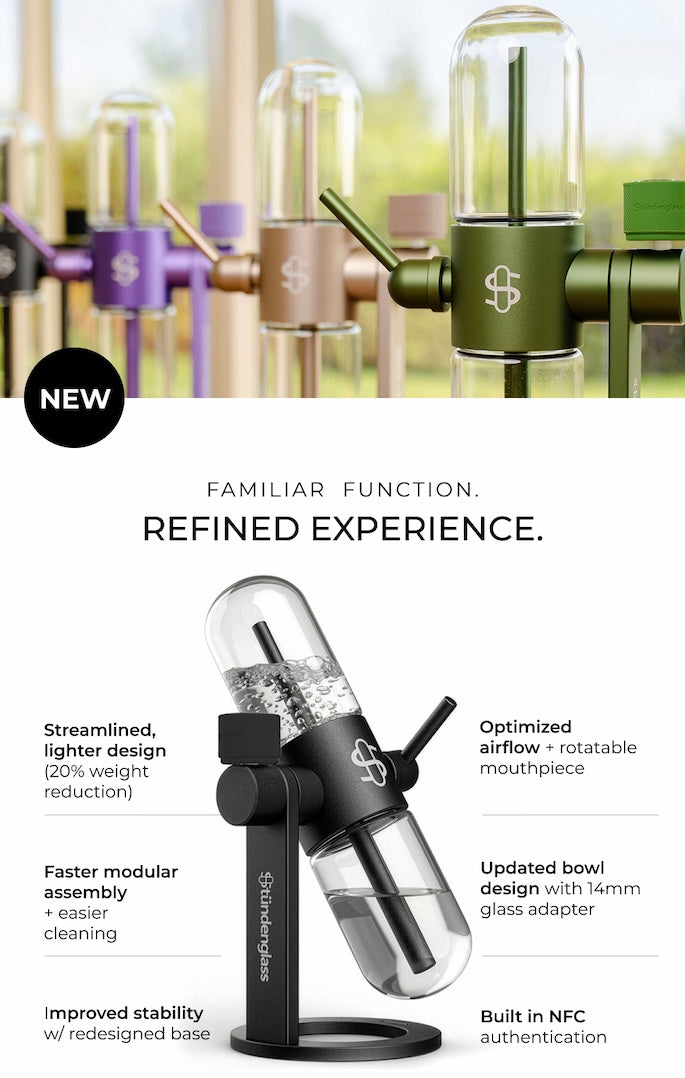 Stündenglass Gravity Bong V2 (NEW) (Black)