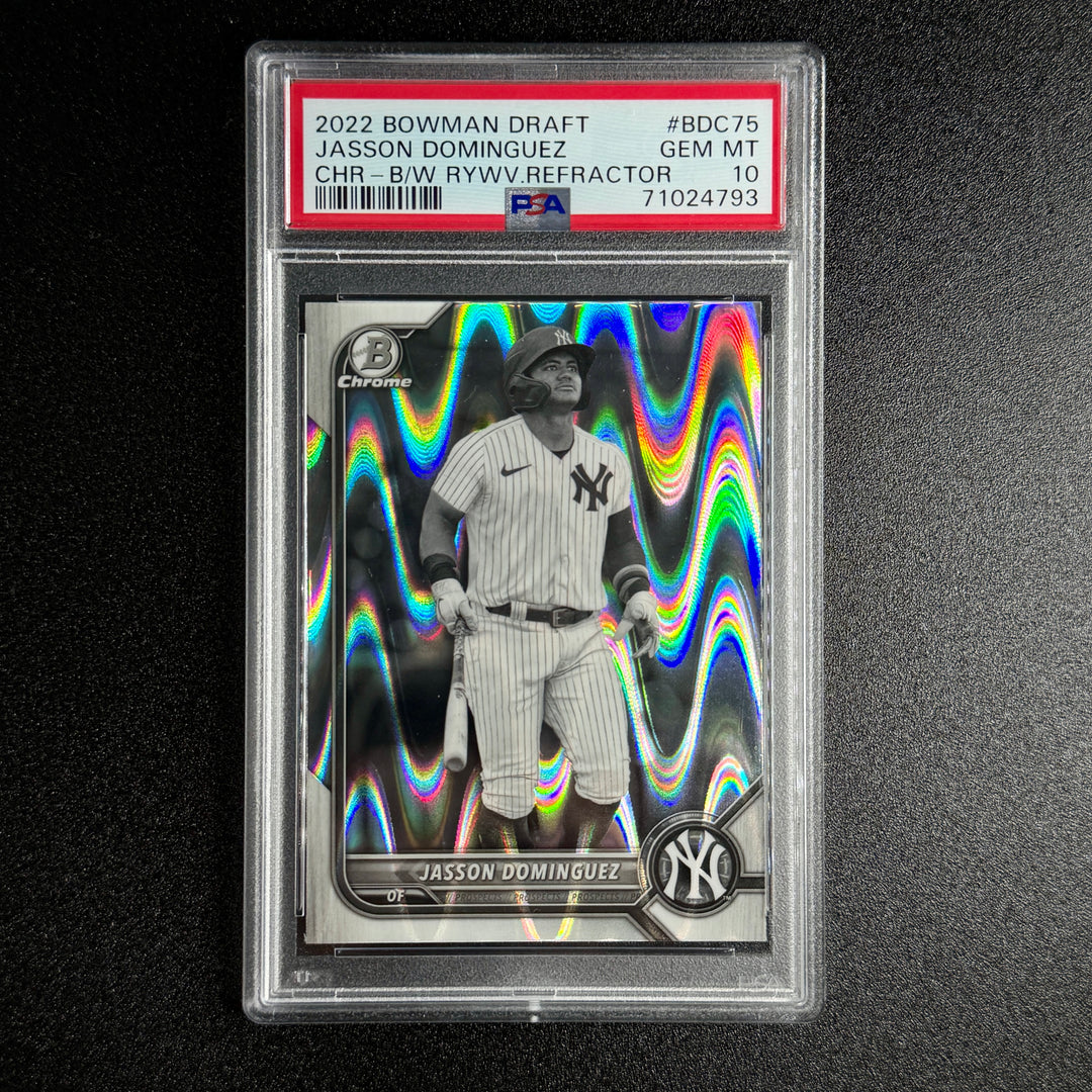 Jasson Dominguez 2022 Bowman Chrome (PSA Gem Mint 10)