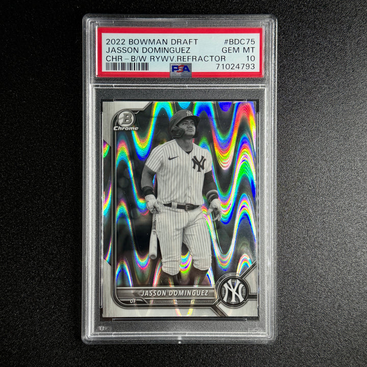 Jasson Dominguez 2022 Bowman Chrome (PSA Gem Mint 10)