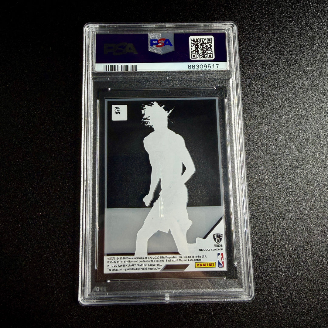 Nicolas Claxton 2019 Clearly Donruss Rated Rookie (PSA Mint 9)