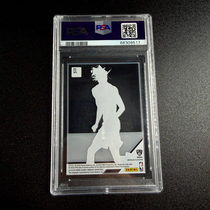 Nicolas Claxton 2019 Clearly Donruss Rated Rookie (PSA Mint 9)