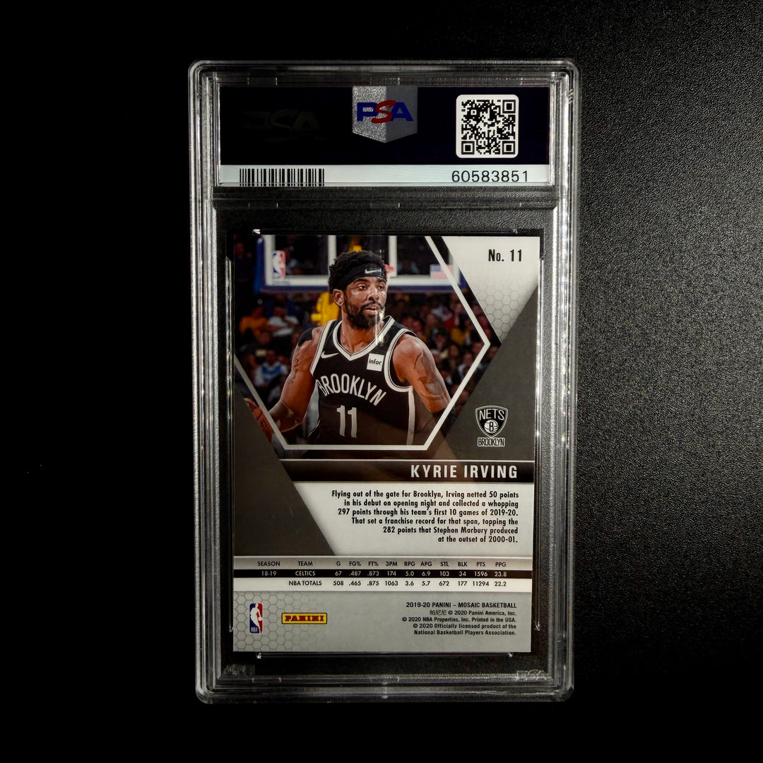 Kyrie Irving 2019 Mosaic (PSA Gem Mint 10)
