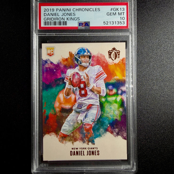 Daniel Jones 2019 Gridiron Kings Rookie (PSA Gem Mint 10) (21/75)
