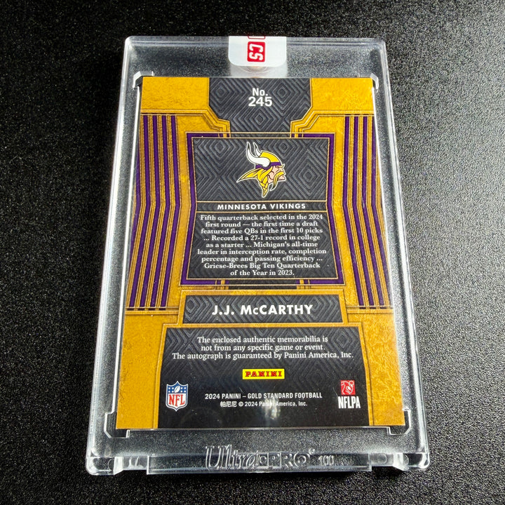 JJ McCarthy 2024 Gold Standard RPA (19/149)