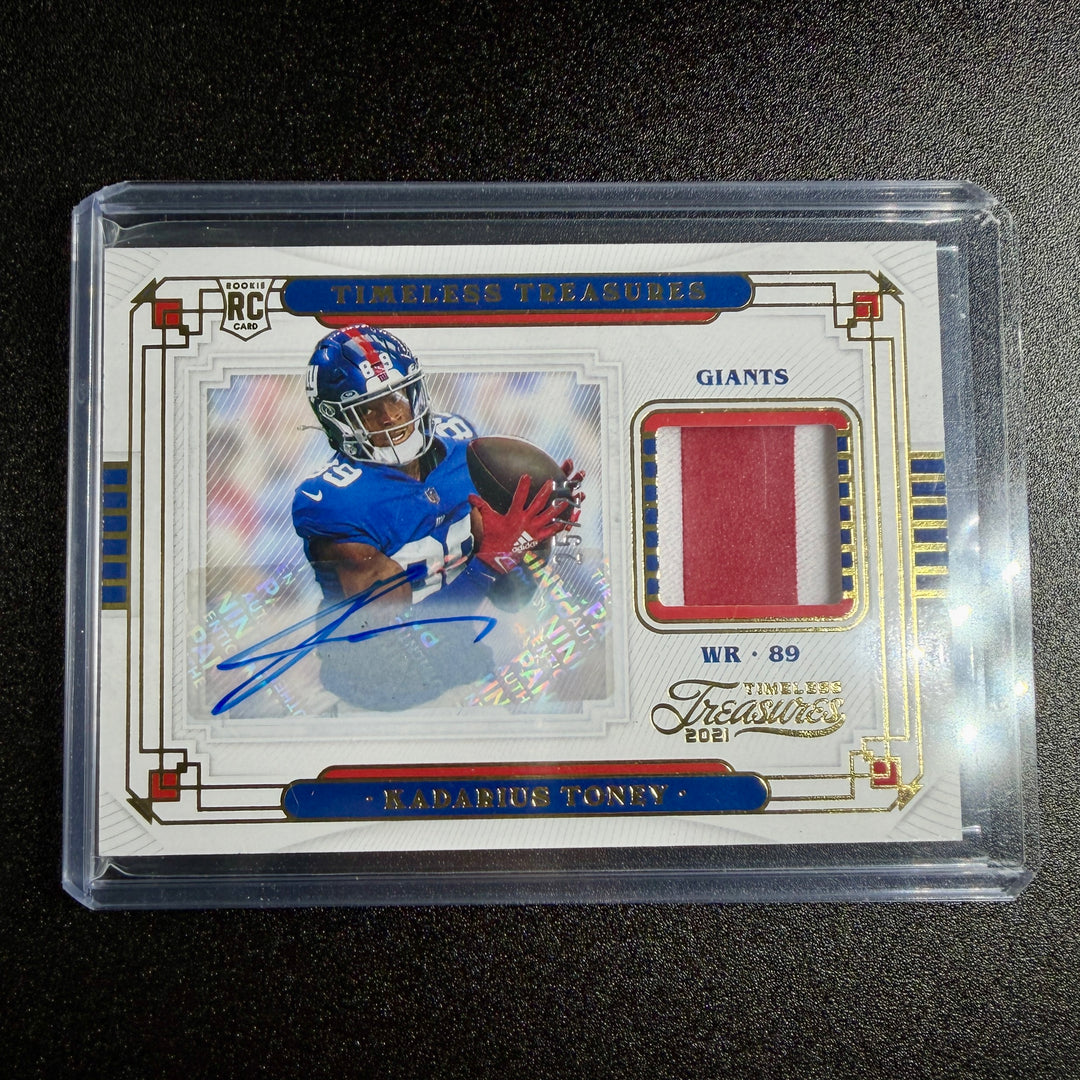Kadarius Toney 2021 Timeless Treasures RPA (25/25)