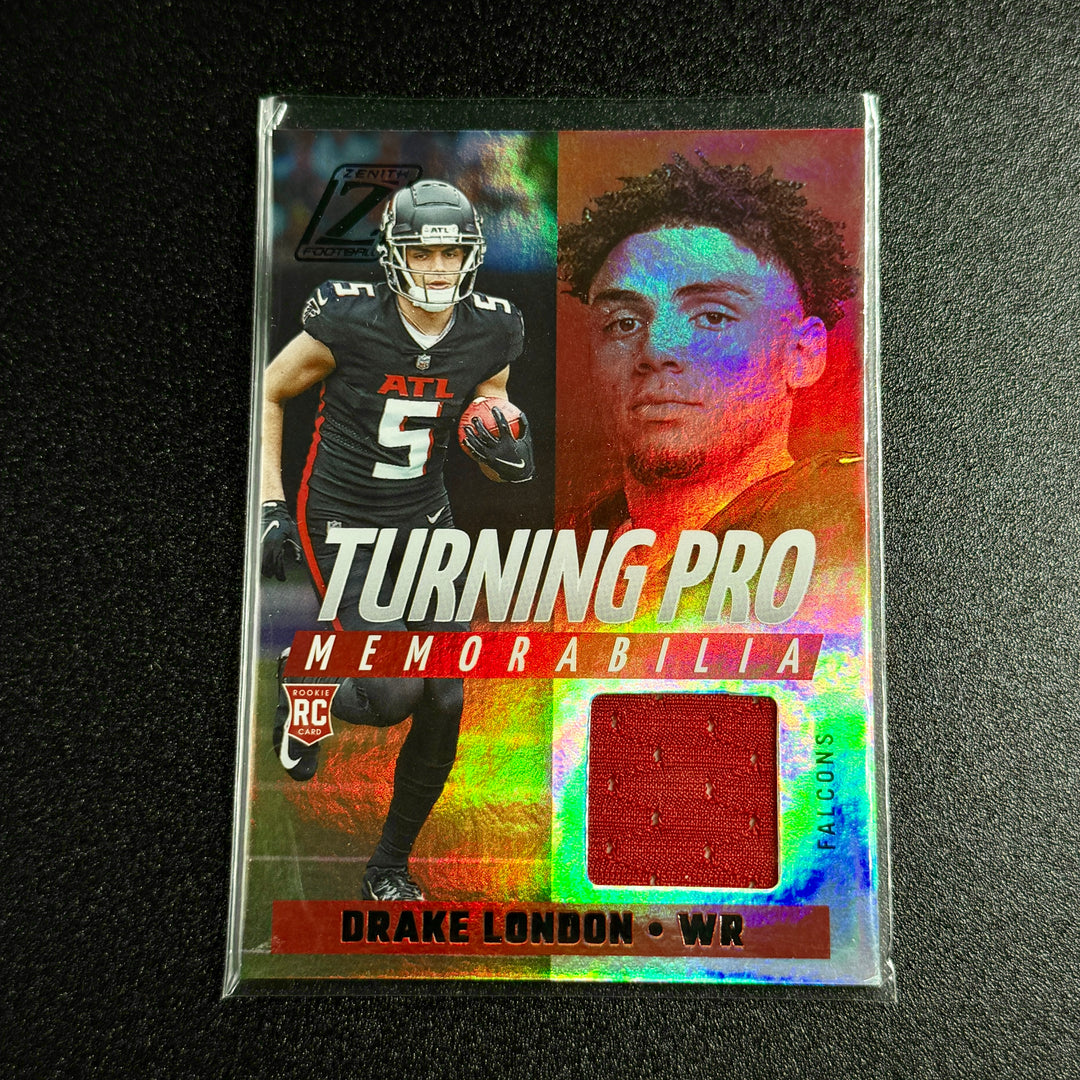 Drake London 2022 Zenith Rookie Patch