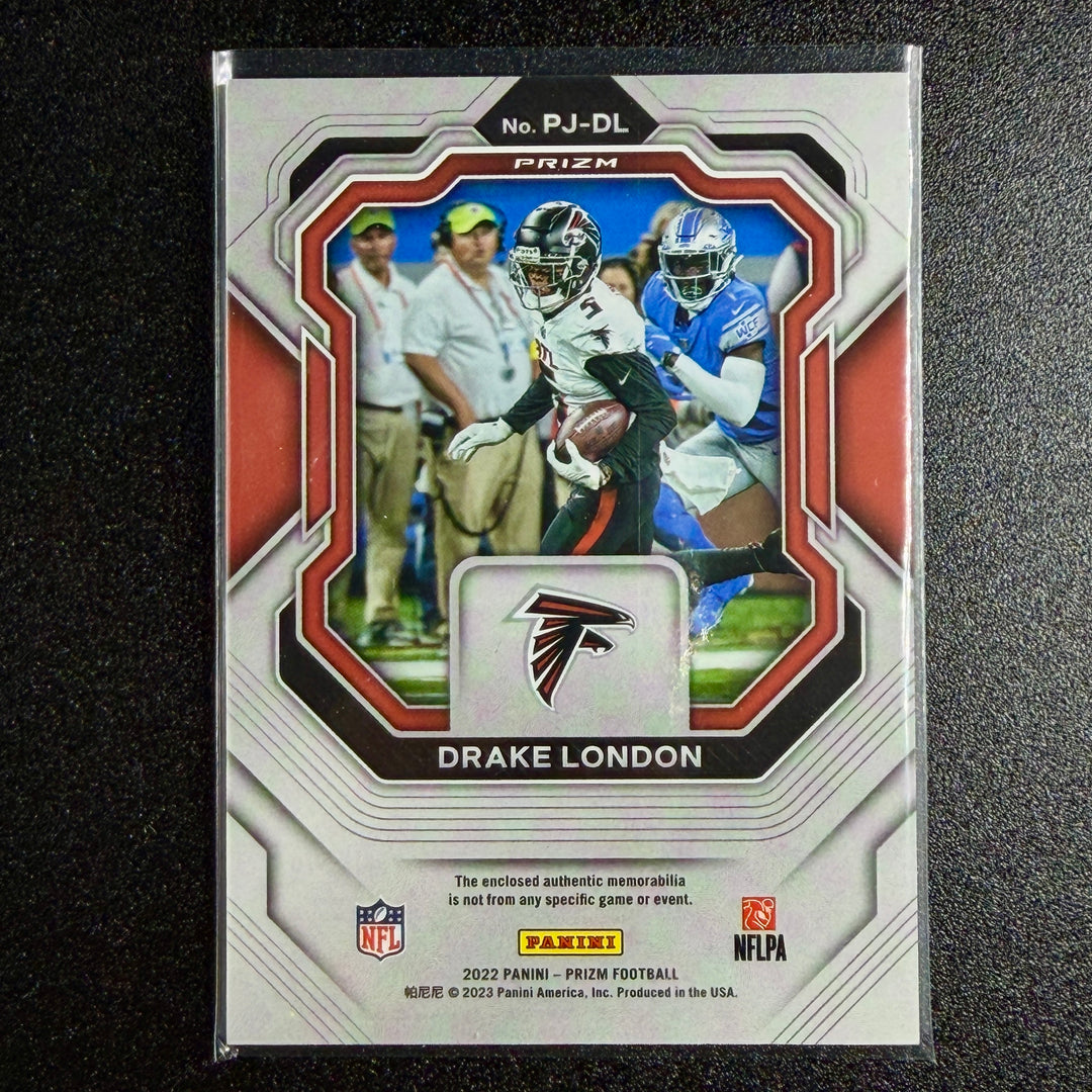 Drake London 2022 Prizm Rookie Patch