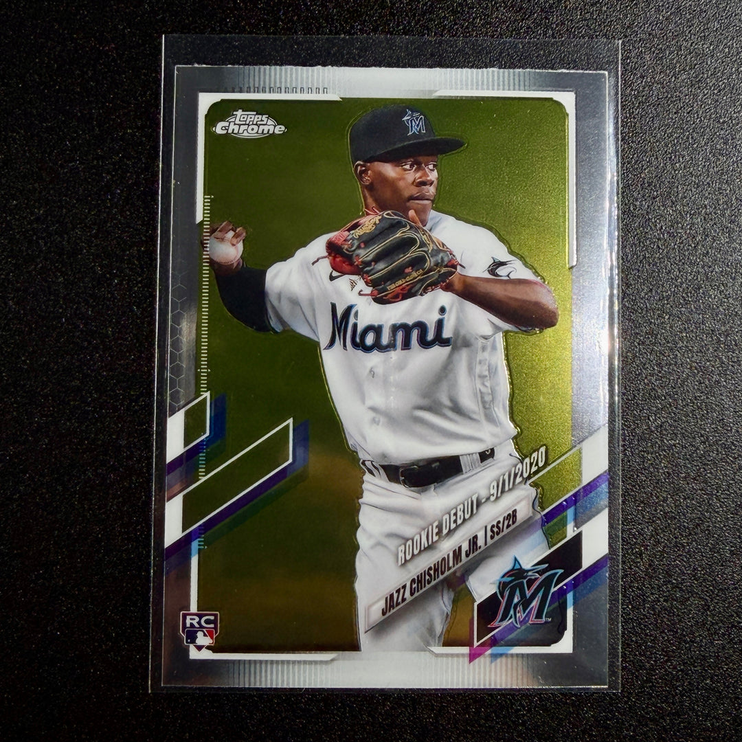 Jazz Chisholm Jr. 2021 Topps Chrome Rookie