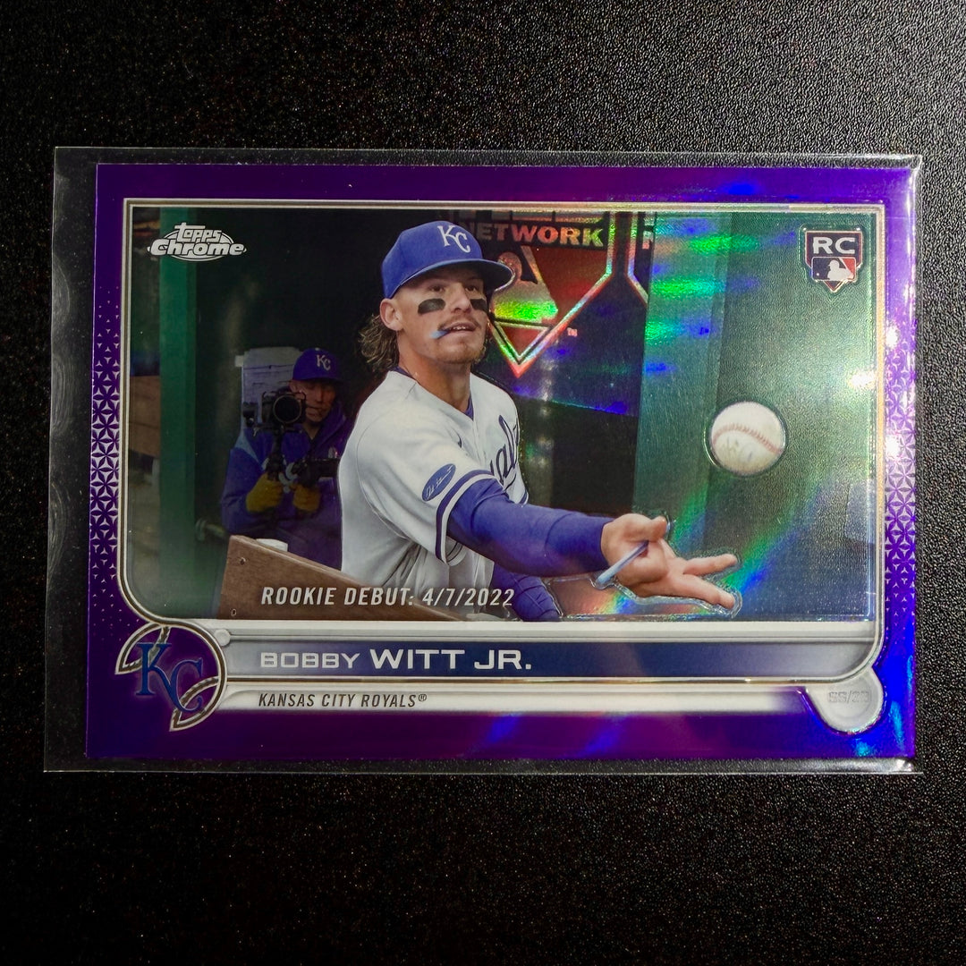 Bobby Witt Jr. 2022 Topps Chrome Rookie